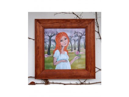 Zrzka - jarní očekávání 28 x 28 cm