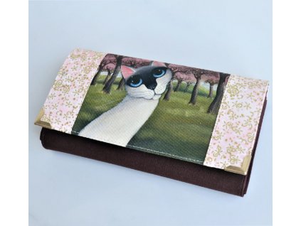 Modroočko - peněženka 17 cm i na karty