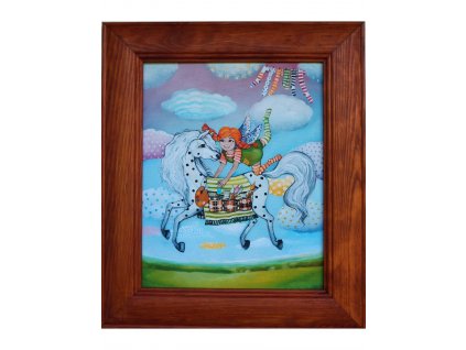 Andělka co má ráda Pipi 28 x 34 cm