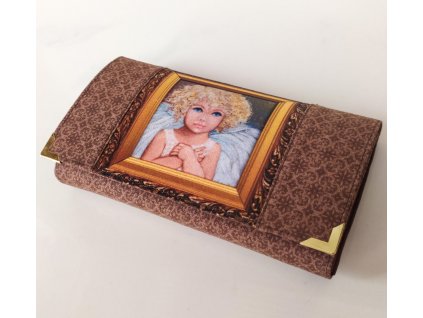 Andělíček - peněženka 17 cm i na karty