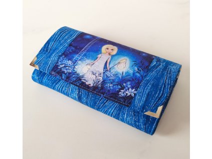 Hvězdičky pro štěstí- peněženka 17 cm i na karty