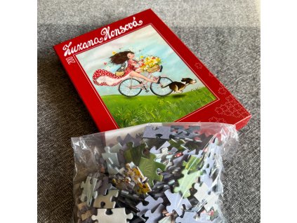 Puzzle 200 dílků - Vítr ve vlasech
