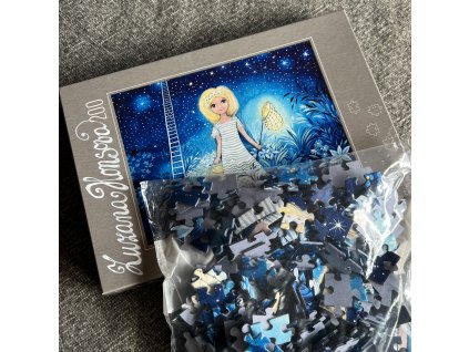 Puzzle 200 dílků - Hvězdičky pro štěstí