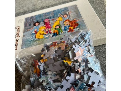 Puzzle 200 dílků - Prší