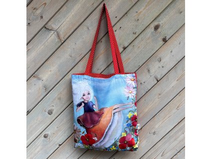 Plátěná nákupka - Hlavou v oblacích 1