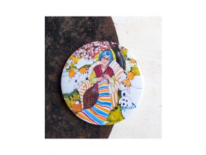 Ovčí babička magnet 56 mm