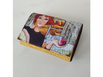 Je čas na skleničku dobrého vína - peněženka menší