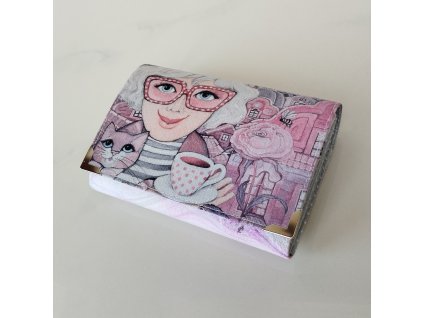 Vidím svět přes růžové brýle - peněženka menší