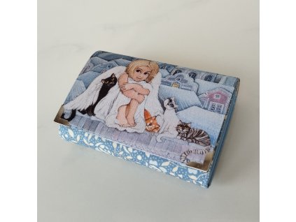 Andělka a kočičky - peněženka menší