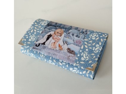 Andělka a kočičky - peněženka 17 cm i na karty