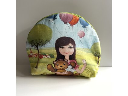 Velká taštička na drobnost Mám medvěda a balonky