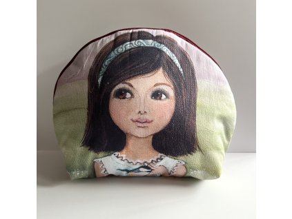 Velká taštička na drobnost Holčička