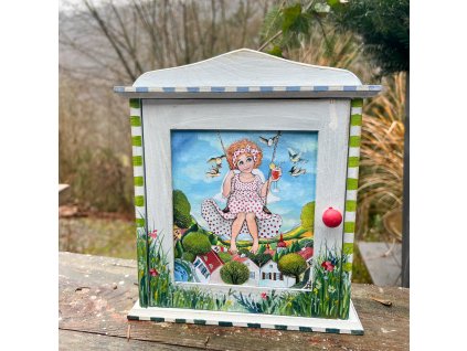 Skříňka na klíče - Na houpačce