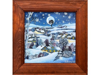 Zimní pohádka 28 x 28 cm