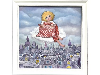 Andělka s peřinkou