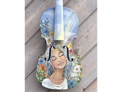 Jaro - malované housle