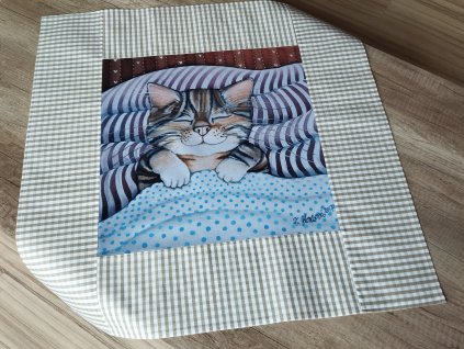 Jarní středový ubrus Batul 64 x 64 cm