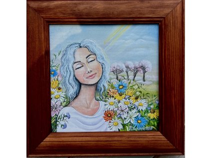 Těším se na jaro 28 x 28 cm