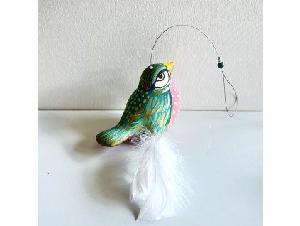 Malovaná ptáček 4