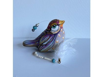 Malovaná ptáček 9