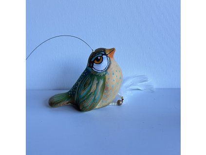 Malovaná ptáček 13