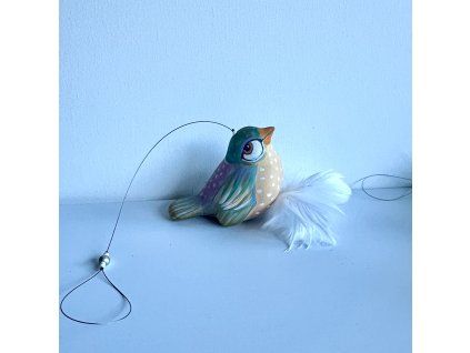 Malovaná ptáček 16