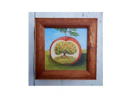Jablko 28 x 28 cm