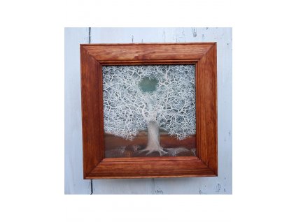 Krajkový strom 28 x 28 cm