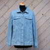 Dámská jeansová bunda - originál malovaná 44