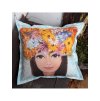 Celá kvetu - polštář 50 x 50 cm bavlna