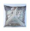 Zimní královna - polštář bavlna satén