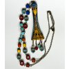 Originální  náhrdelník na struníku z houslí