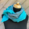 Ručně barvený šátek 28