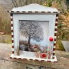 Skříňka na klíče - Zimní strom