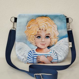 Jednoduché látkové tašky které pro mne a pro Vás ušila česká švadlena Irenka.. dají se nosit přes rameno, křížem i jako...