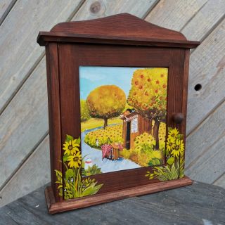 Skříňka na klíče (na přání).. nemohu najít komu jsem slíbila..už je vystavená na eshopu