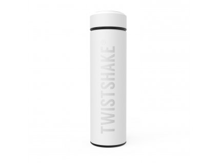 Twistshake - Termoska Hot or Cold 420ml Bílá (lehce ťuklé víčko)