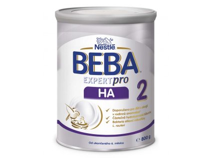 BEBA EXPERTpro HA 2, 800 g - Pokračovací kojenecké mléko