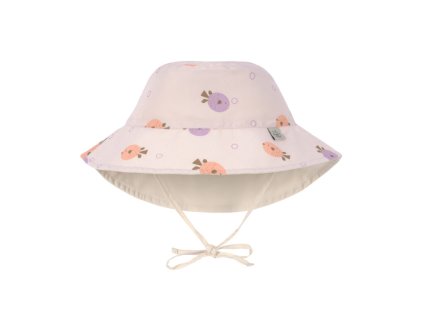 Sun Protection Bucket Hat 2023 fish light pink 19-36 mon.
