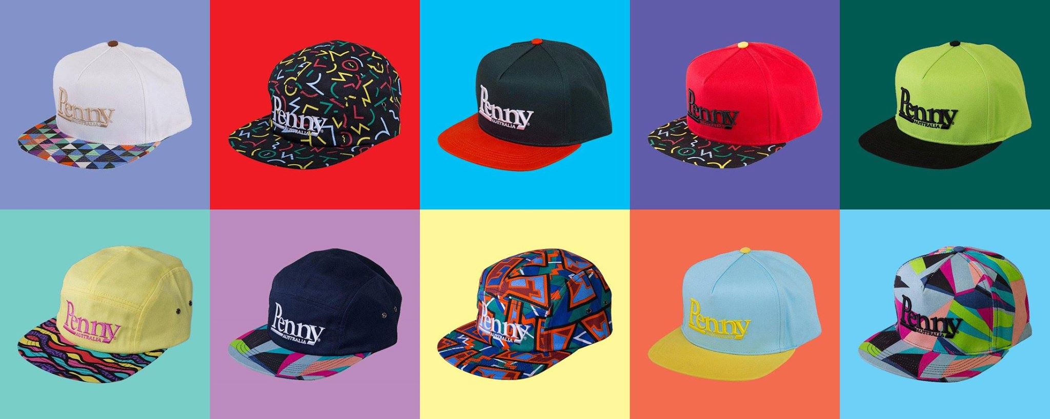 Nové Penny kšiltovky s novým designem skladem!