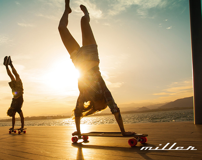 Nové modely longboardů a skateboardů - Miller Division 2016