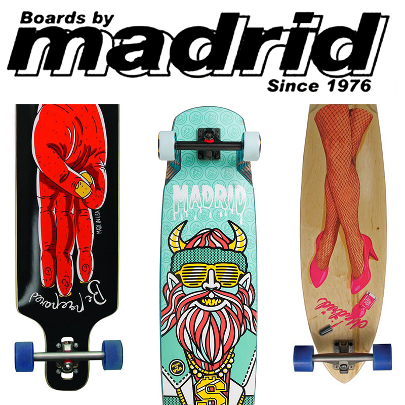 Dorazila nám zásilka s novými longboardy MADRID