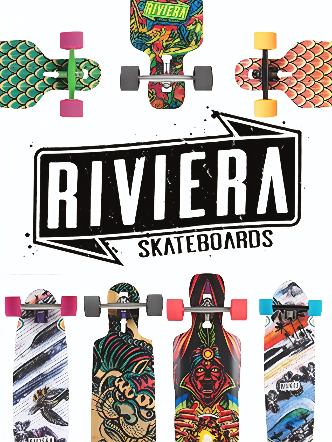 Nové modely Riviera longboard 2014