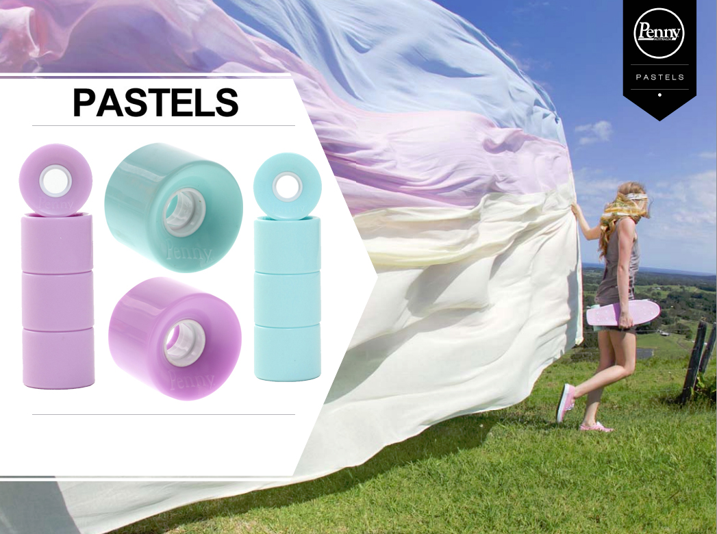 Nová kolečka Penny Pastel