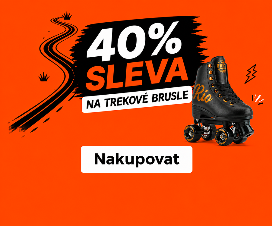 trekove brusle sleva 40%