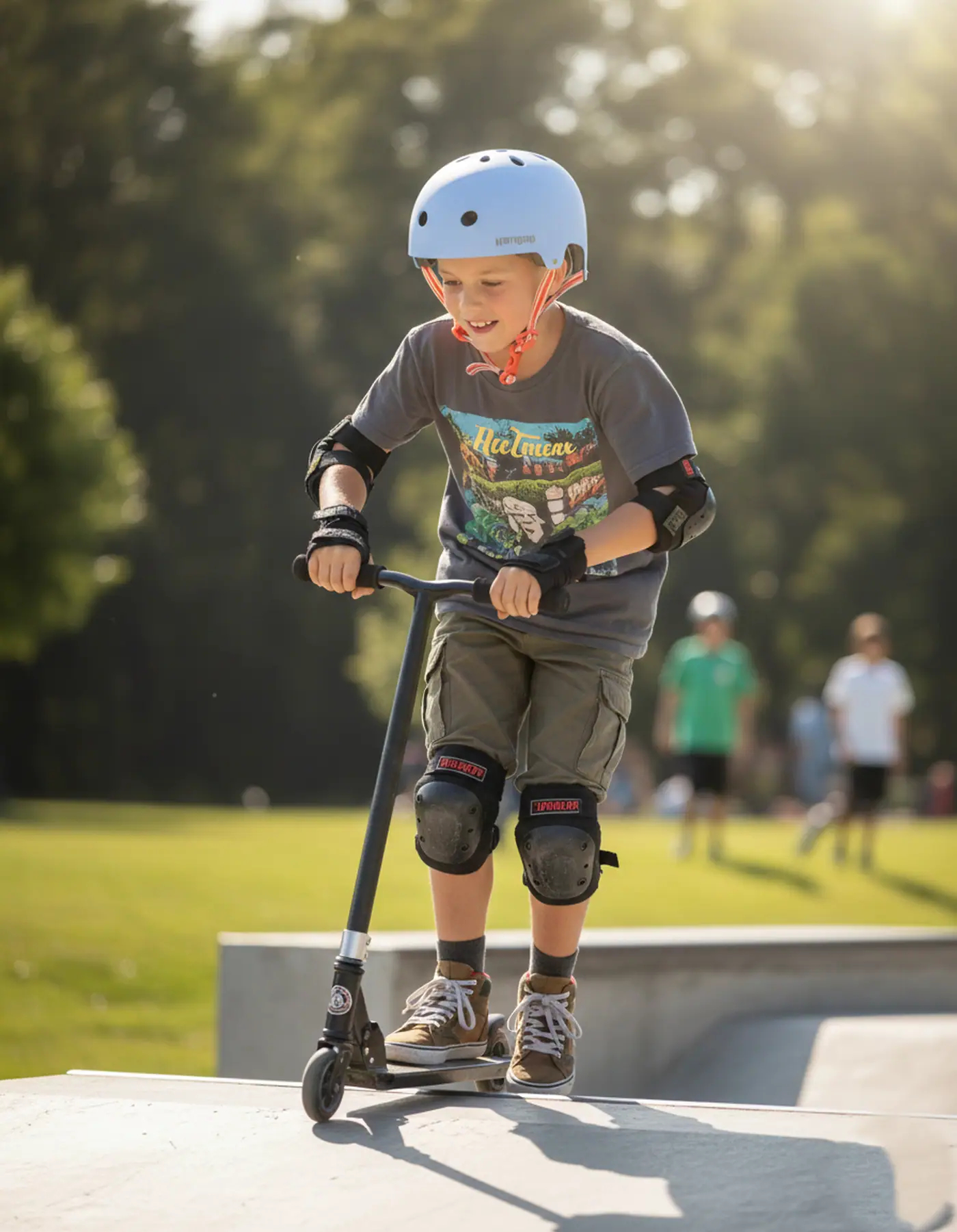 HangUp - Adjustable Skate Helmet - Sugar Blue - helma
