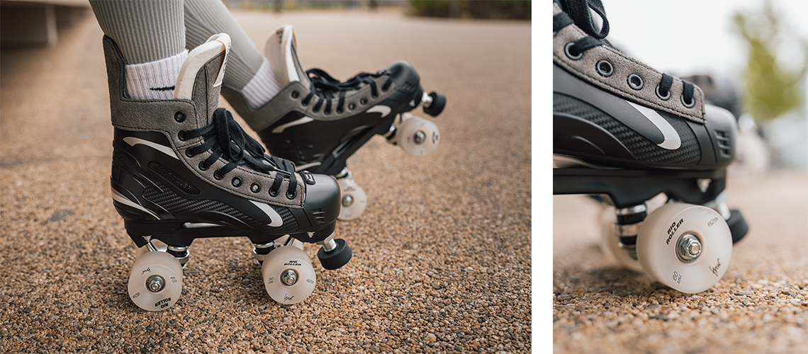Rio - Roller Flow Hockey Black - trekové brusle