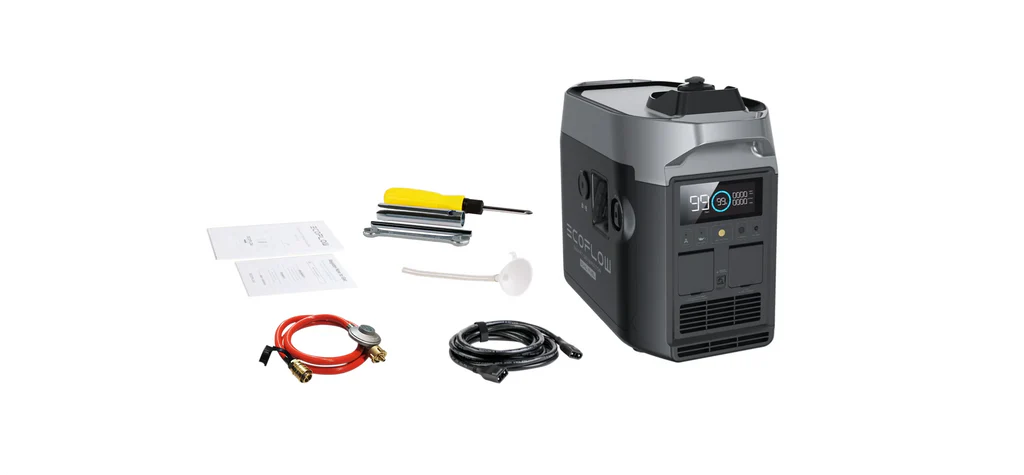 Ecoflow - Dual Fuel generátor - obsah balení