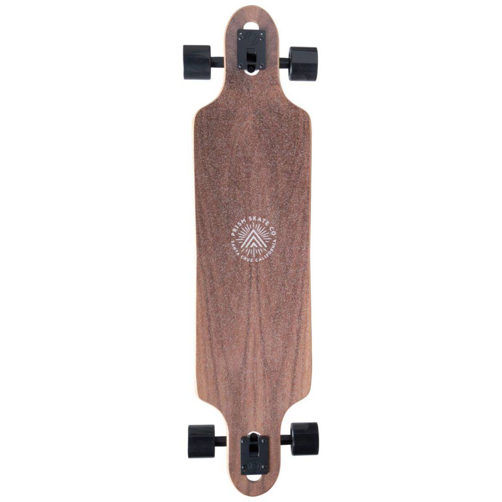 Longboard AWAII 32'' Design Cactus - Bois Érable - Roues PU 63mm - Pour Débutants Et Experts