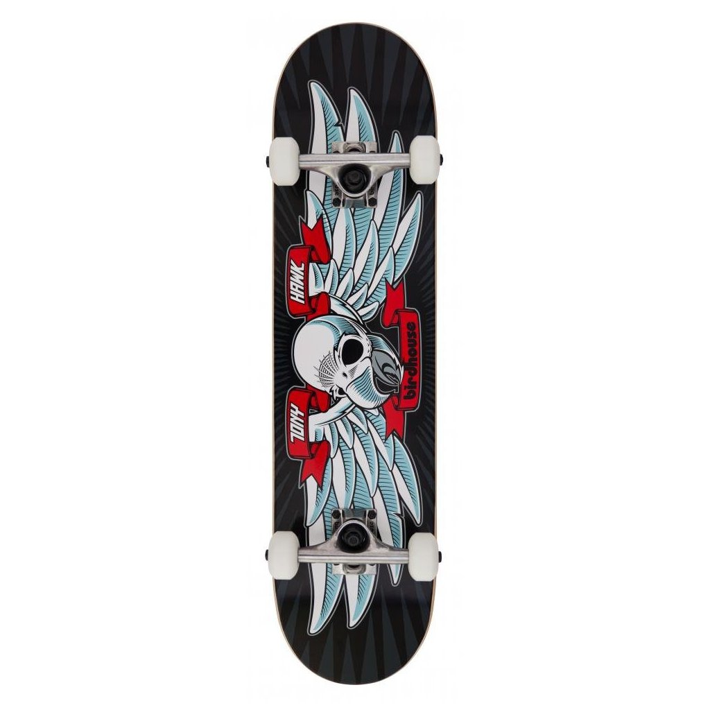 Birdhouse - Stage 1 Flying Falcon Black 7.5" - skateboard